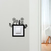 Light Switch Surround Flowers Decorative Switch Plate Cover Frame