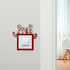 Light Switch Surround Flowers Decorative Switch Plate Cover Frame