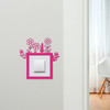 Light Switch Surround Flowers Decorative Switch Plate Cover Frame