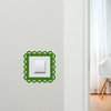 Light Switch Surround Geometric Frame Design 2 Decorative Switch Cover Frame