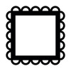 Light Switch Surround Geometric Frame Design 2 Decorative Switch Cover Frame