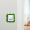 Light Switch Surround Geometric Frame Design 3 Decorative Switch Cover Frame