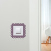 Light Switch Surround Geometric Frame Design 3 Decorative Switch Cover Frame