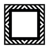 Light Switch Surround Abstract Seamless Geometric Decorative Switch Cover Frame