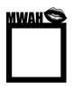 Light Switch Surround Mwah Kiss Lips Decorative Switch Plate Cover Frame