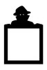 Light Switch Surround Burglar Thief Decorative Switch Plate Cover Frame