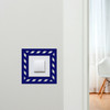 Light Switch Surround Abstract Geometric Design 6 Decorative Switch Cover Frame