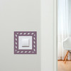 Light Switch Surround Abstract Geometric Design 6 Decorative Switch Cover Frame