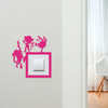 Light Switch Surround Cheeky Monkeys Kids Room Decorative Switch Cover Frame