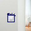 Light Switch Surround Kids Room Safari Animals Decorative Switch Cover Frame