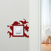 Light Switch Surround Kids Room Dinosaurs Decorative Switch Plate Cover Frame