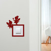 Light Switch Surround Cute Fairies Kids Room Decorative Switch Plate Cover Frame
