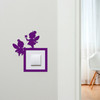 Light Switch Surround Cute Fairies Kids Room Decorative Switch Plate Cover Frame