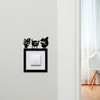 Light Switch Surround Cute Monsters Kids Room Decorative Switch Cover Frame