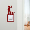 Light Switch Surround Pokemon Kids Room Decorative Switch Plate Cover Frame