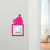 Light Switch Surround Superhero Superman Kids Room Decorative Switch Cover Frame