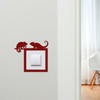 Light Switch Surround Chameleon Lizard Decorative Switch Plate Cover Frame