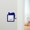 Light Switch Surround Cat Laying Down Decorative Switch Plate Cover Frame