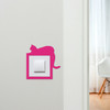 Light Switch Surround Cat Laying Down Decorative Switch Plate Cover Frame