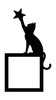 Light Switch Surround Cat Star Decorative Switch Plate Cover Frame