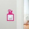 Light Switch Surround Cat Funny Leg Decorative Switch Plate Cover Frame