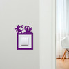 Light Switch Surround Two Cats Decorative Switch Plate Cover Frame
