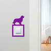 Light Switch Surround Golden Retriever Dog Decorative Switch Plate Cover Frame