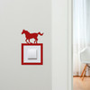 Light Switch Surround Horse Decorative Switch Plate Cover Frame
