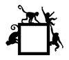 Light Switch Surround Monkeys Decorative Switch Plate Cover Frame