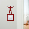 Light Switch Surround Ronaldo Footballer Football Decorative Switch Cover Frame