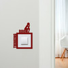 Light Switch Surround Thinking Room Toilet Funny Decorative Switch Cover Frame