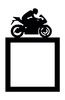 Light Switch Surround Motorbike Decorative Switch Plate Cover Frame