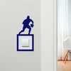 Light Switch Surround Rugby Player Decorative Switch Plate Cover Frame