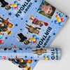 Personalised Wrapping Paper Kids Birthday Roblox Photo Boys Custom Gift Wrap