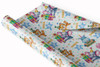 Personalised Wrapping Paper Birthday Circus Animals Tiger Elephant Custom Wrap