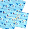 Personalised Wrapping Paper Kids Birthday Frozen Blue Custom Gift Wrap Personalised Wrapping Paper Kids Birthday Frozen Blue Custom Gift Wrap
