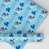 Personalised Wrapping Paper Kids Birthday Frozen Blue Custom Gift Wrap Personalised Wrapping Paper Kids Birthday Frozen Blue Custom Gift Wrap