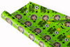 Personalised Wrapping Paper Birthday Green Football Photo Boys Custom Gift Wrap Personalised Wrapping Paper Birthday Green Football Photo Boys Custom Gift Wrap
