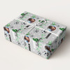 Personalised Wrapping Paper Kids Birthday Grey Photo Football Custom Gift Wrap