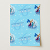 Personalised Wrapping Paper Kids Birthday Light Frozen Girls Custom Gift Wrap
