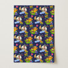 Personalised Wrapping Paper Kids Birthday Monsters Photo Navy Custom Gift Wrap