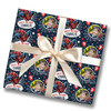 Personalised Wrapping Paper Kids Birthday Navy Spiderman Boys Custom Gift Wrap
