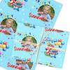 Personalised Wrapping Paper Kids Birthday Photo Lilo & Stitch Custom Gift-Wrap
