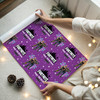 Personalised Wrapping Paper Kids Birthday Purple Fortnite Custom Gift-Wrap