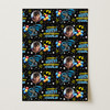 Personalised Wrapping Paper Kids Birthday Black Batman Boys Custom Gift Wrap
