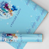Personalised Wrapping Paper Kids Birthday Blue Frozen Girls Custom Gift Wrap Personalised Wrapping Paper Kids Birthday Blue Frozen Girls Custom Gift Wrap