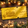 Red Mirror Acrylic Ticket Lapland Surprise Trip Christmas Personalised Any Text Red Mirror Acrylic Ticket Lapland Surprise Trip Christmas Personalised Any Text