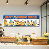 Personalised Party Banner For Kids Birthday Minions