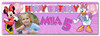 Personalised Party Banner For Kids Birthday Girls Disney Minnie Mouse Daisy Duck