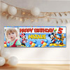 Personalised Party Banner For Kids Birthday Disney Mickey Mouse Clubhouse